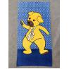 Buy cheap 100% cotton velour reactive print small MOQ custom print beach towel from wholesalers