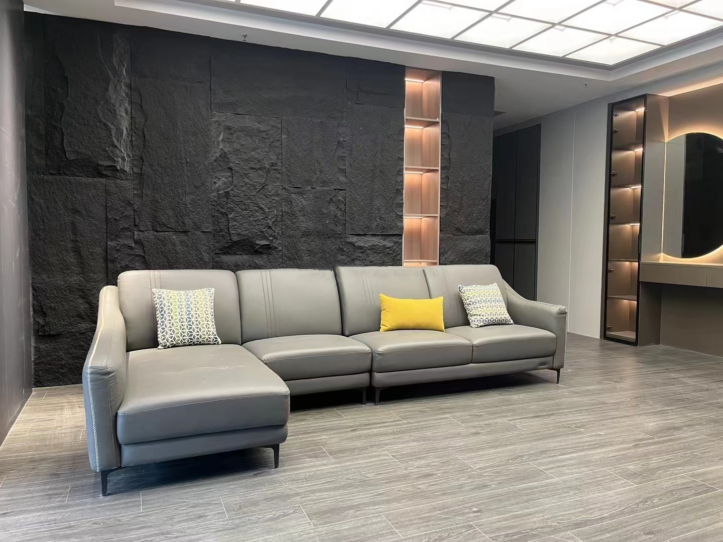 Light Weight Outdoor Exterior Decorative PU Faux Rock Polyurethane Stone Panel 3D PU Stone Wall Panel