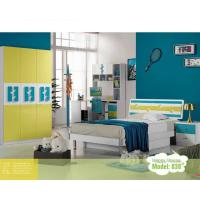 Buy cheap High Gloss Painting Children Bedroom Sets Bed 1280*2050*960mm product