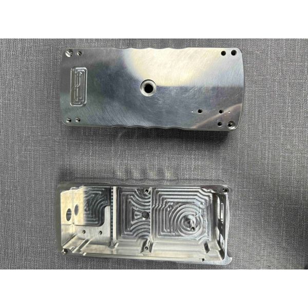 Buy cheap Customized Anodizing CNC Machined Parts Aluminum Housing Front And Back from wholesalers