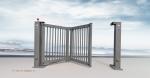 Buy cheap Wireless Remote Control Bi Fold Gates Collapsible Electric for Government from wholesalers