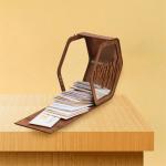 Amazon hot sale wooden wedding card storage box with PVC window ,gift card