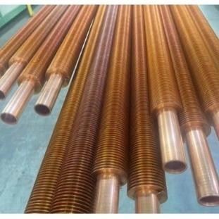 Buy cheap DELLOK T2 TP2 C122000 Copper Fin Tube Coil Laser Welded from wholesalers