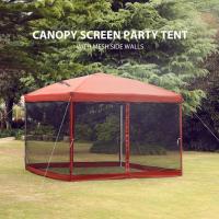 Buy cheap 210d Oxford Easy Pop Up Canopy, Outdoor Screen Tent with Mesh Mosquito Netting product