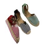 Leisure Pu Wedges EVA Sole Slip On Espadrille Shoes