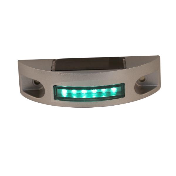 Buy cheap Green 137mm 5000mcd Solar Powered Road Studs For Guard Bar from wholesalers