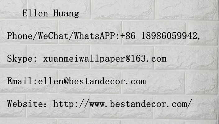 Moistureproof 3D PE Foam Wallpaper 70x77cm 3D PE Foam Wall Sticker