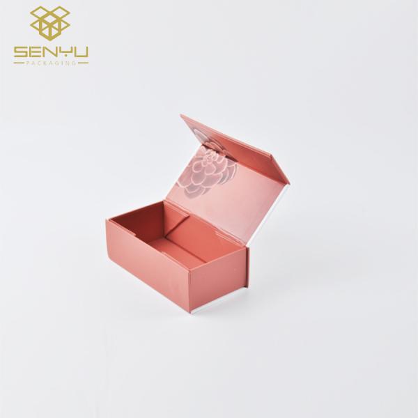 Buy cheap Luxury Magnetic Paper Box Packaging Folding Paper Flat Packing CMYK Color from wholesalers
