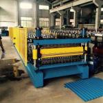 Chile Market 5V Roof Panel Roll Forming Machine Corrugated Double Layer 0.3mm