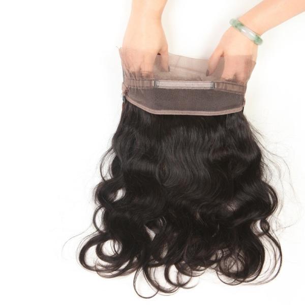 Buy cheap 100 Virgin 360 Lace Frontal Brazilian Body Wave 360 Full Lace Wigs from wholesalers