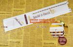 Clear Window bleached kraft paper bag bread bag, paper kraft bag, French