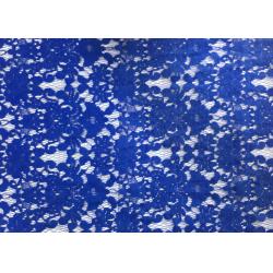 China White Swiss Cotton Embroidery Lace Fabric , Cotton Lace Trim For Party for sale