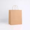 Buy cheap Recyclable Personalised Brown Paper Bags OEM / ODM Available For Packaging from wholesalers