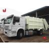 Buy cheap Rear Trash Compactor Garbage Truck 12CBM Heavy Duty Load from wholesalers