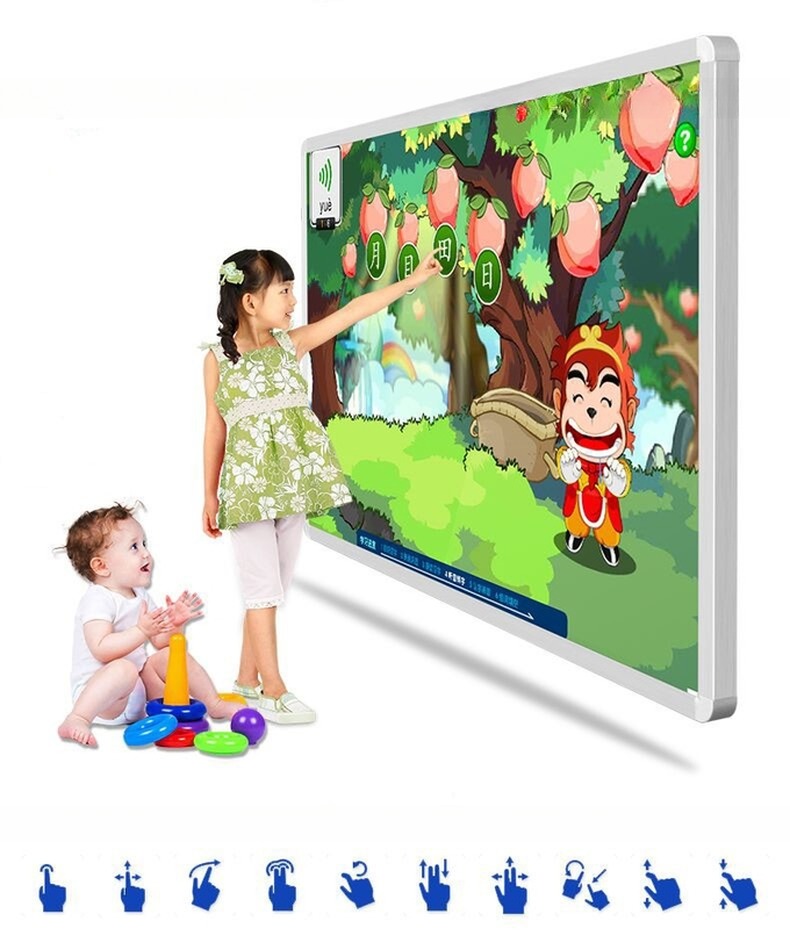 32 inch touch kiosk all-in-one PC, interactive Android monitor with capacitive touchscreen function