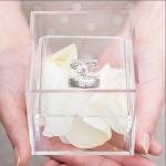 Home Usage Acrylic Cosmetic Makeup Organizer Storage Box Custom Clear Color