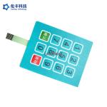 PET Polyester Flat Membrane Switch , Custom Tactile Membrane Keypad