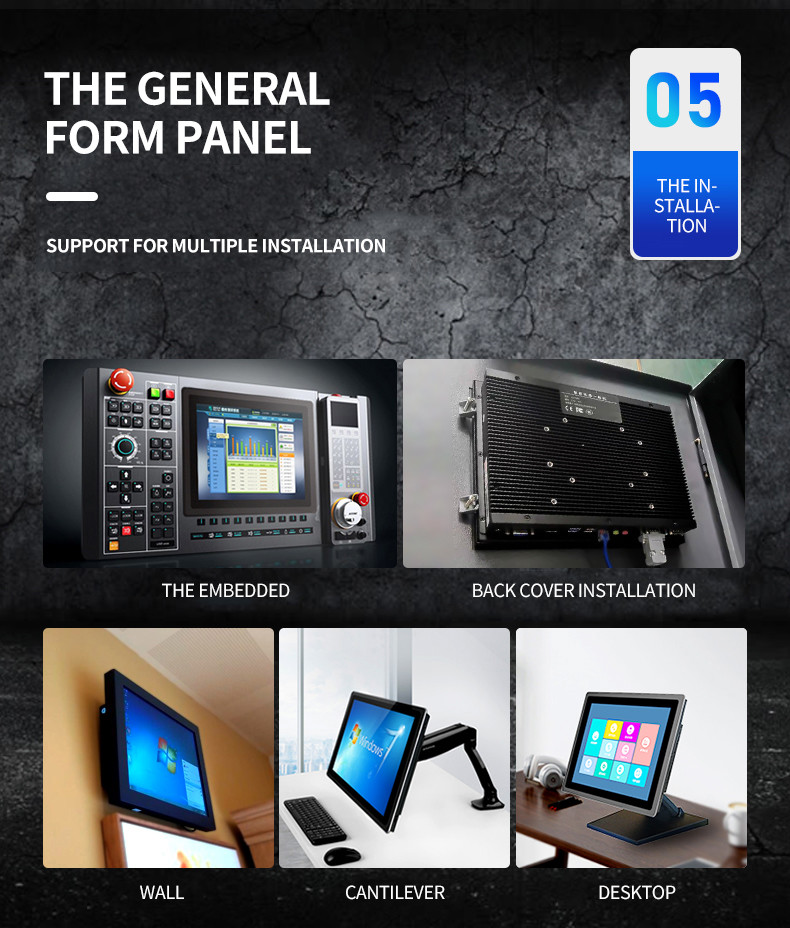 21.5'' Wall Mounted Display PLC Kingview Industrial Tablet