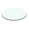 Buy cheap Rectangle Tempered Glass Dining Table Top Clear Round Table Top Glass from wholesalers