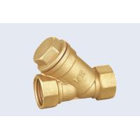 Buy cheap 1/2"- 4" Brass Y Strainer Filter Valve Office Building Use product