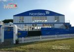 Dome Shape Blue Color Double Decker Tents With Glass Walls for Sporting Events
