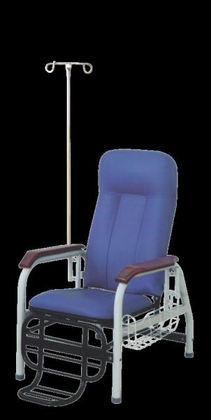Buy cheap Powder Coated Steel Infusion Chair 700x780x1110mm With Adjustable Angle from wholesalers