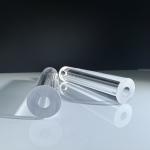 Industrial Synthetic Sapphire Tubes Customized Polished Al2O3 Crystal