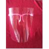 Buy cheap 25*19.5cm Glasses Frame Disposable Face Shield PET Film from wholesalers