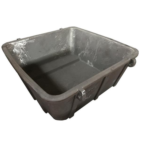 Buy cheap Heat Resistant Pot For Aluminum Dross Recovery Machine Aluminum Ash Pan from wholesalers