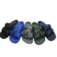 Buy cheap Colorful Slip On Comfort Double Buckle Flat Sandals product