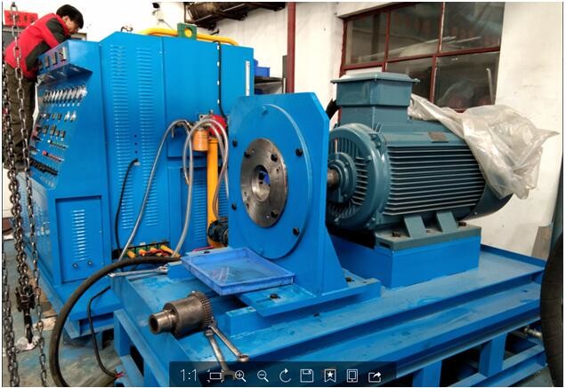 31-42Mpa Pressure Loading Hydraulic Test Stand With Air-Cooled Radiator