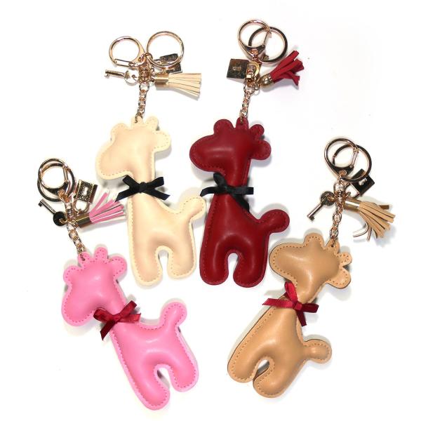 Buy cheap CE Personalised Animal Keyring , 12.5cm Personalized Leather Key Ring from wholesalers