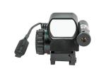 Red Laser Holographic Reflex Scope 0.2kg Light Weight Fully Adjustable Windage