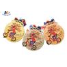 Buy cheap 65x4mm Children Banlance Bike Medals In Colors Painting from wholesalers