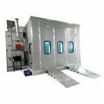 Baking Auto Body Spray Booth PLC Control Car Paint Powder Spray Booth