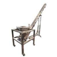 Buy cheap Stainless Steel Powder Lifting Machine Single Bucket Particle Spiral Conveyor product