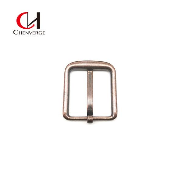 Buy cheap Red Bronze Matte Unisex Pin Belt Buckles Zinc Alloy 40mm ODM from wholesalers