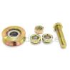 Buy cheap 2 Inch Steel V Groove Gate Wheels , Rolling Gate Track Wheel 48mm from wholesalers