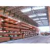 Buy cheap PVC Pipe Storage Steel Cantilever Sheet Metal Rack , Cantilever Arm Rack For Timber Storage from wholesalers