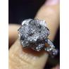 Buy cheap Piaget full diamonds rose ring 18kt gold with white gold or yellow gold from wholesalers