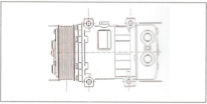 ALA22363 SANDEN A/C COMPRESSOR SANDEN 4418 A/C COMPRESSOR T1 A/C COMPRESSOR