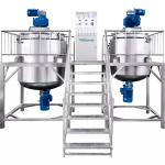Leakproof SUS304 Shampoo Mixing Machine , Anticorrosive Dry Powder Mixing