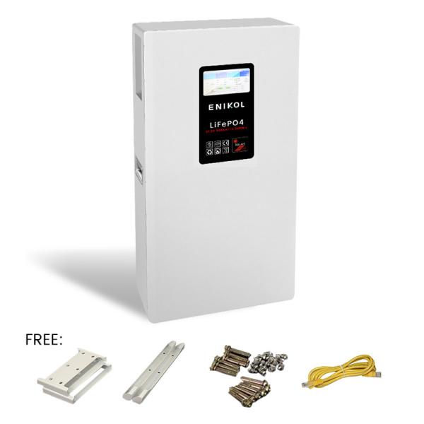 Buy cheap 51.2V 300Ah LiFePO4 Battery 48V Lithium Battery 15kwh Wall Mounted With 7-inch Touch Screen from wholesalers