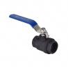 Buy cheap Carbon steel two-piece internal thread ball valve WCB two-piece heavy duty thread ball valve full diameter manufacturer from wholesalers