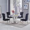 Buy cheap Round Marble 0.34m3 SS Dining Tables Italian Modern Light Luxury Style from wholesalers