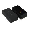 Buy cheap Luxury Matte Black Rigid Paper Cardboard Packaging Lid And Base Gift Boxes Custom Foil Logo from wholesalers