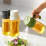 2 In 1 Pour Oil Mister for Air Fryer Salad Frying 550ml Olive Oil Dispenser