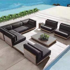 Wholesale Outdoor Pool Sofa Bed Lounge Chairs Sofa Tanning Ledge Cushions Chaise from china suppliers