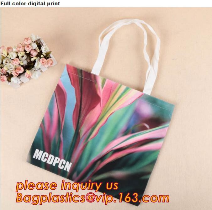 Factory product manufacturer customized 100 cotton silk screen printing canvas fabric bag,cheap customized promo canvas