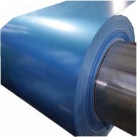 Buy cheap Blue Color Coated Steel Coil Hot Dipped Galvanized 0.25mm - 2.5mm Thickness product